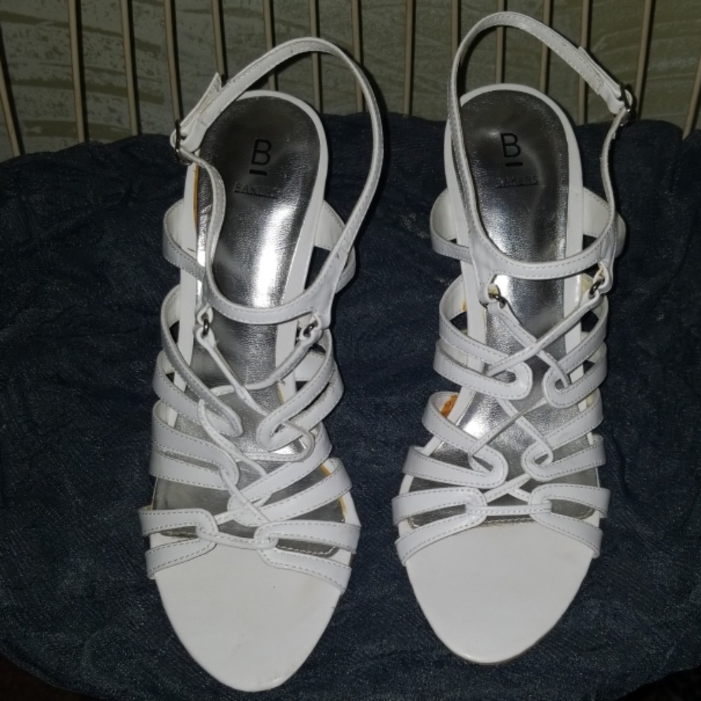 White Bakers sandals with straps